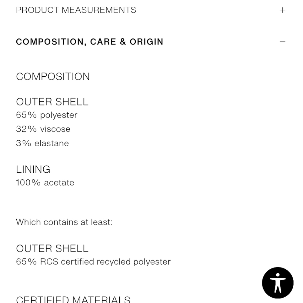 BNWT! Zara TAILORED DOUBLE-BREASTED BLAZER - Picture 8 of 8
